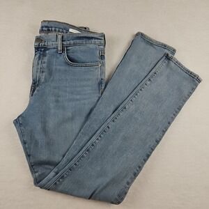 BLDWN Baldwin Light Wash Faded Streetwear Lucca Modern Skinny Leg Jeans Sz 32x34